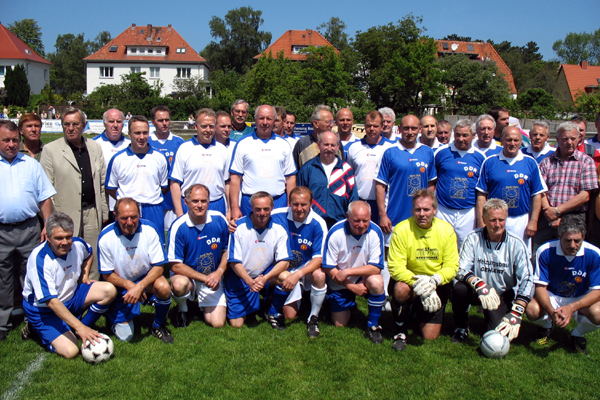 Benefizspiel DDR Nationalmannschaft Warnemünde 2006