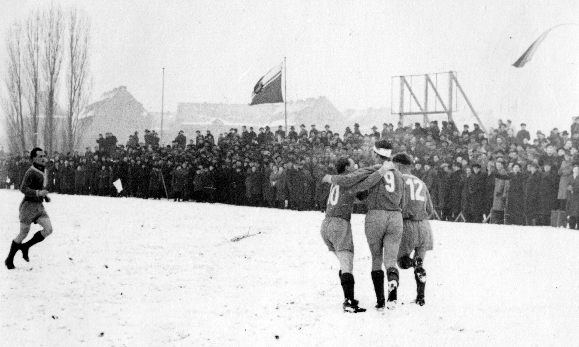 DDR Fußball Motor Rostock vs. Motor Warnowwerft, 1953/1954